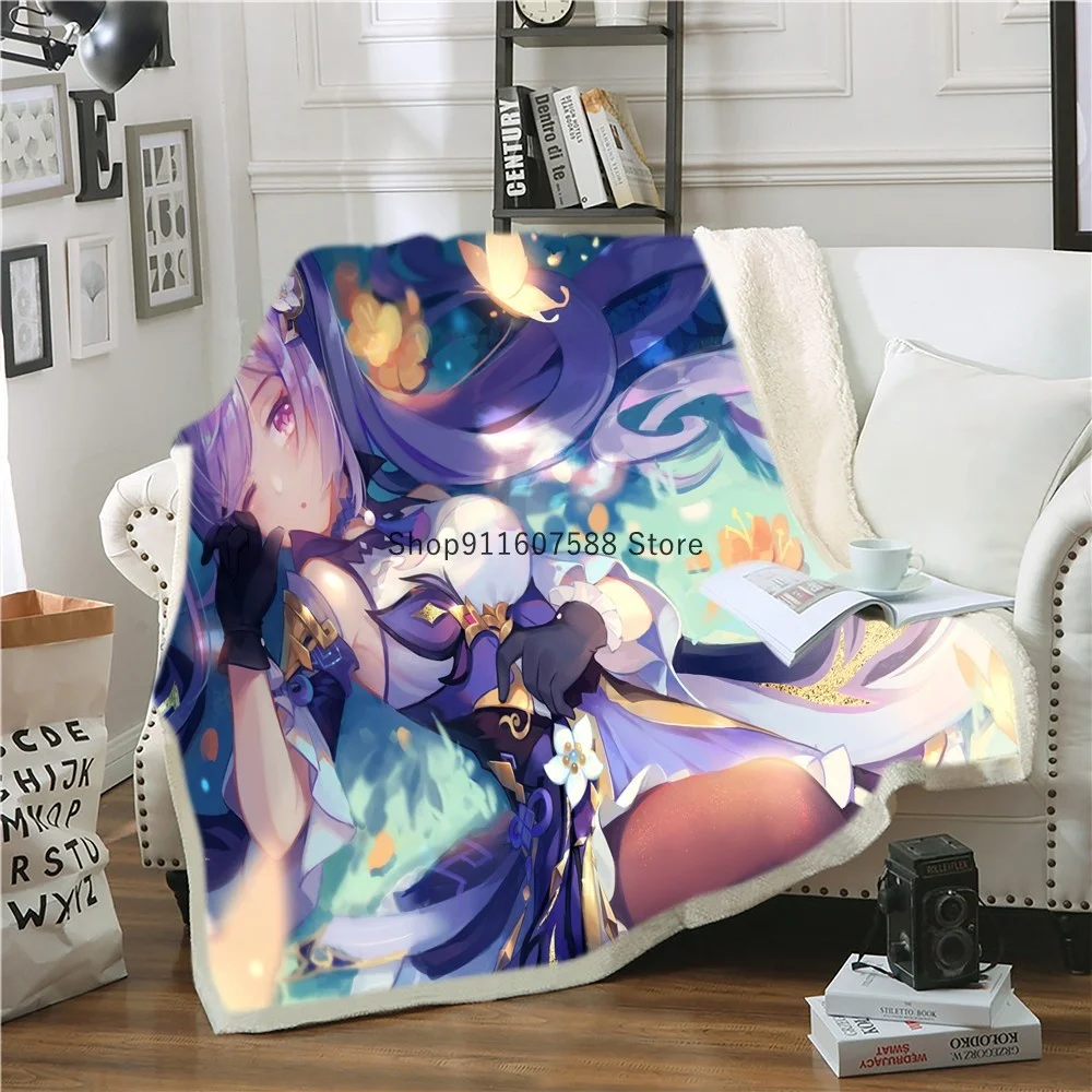 

Одеяло с капюшоном для привлекательной девушки с 3D принтом Rem, одеяло для взрослых, детей, девочек, зимнее Флисовое одеяло на заказ