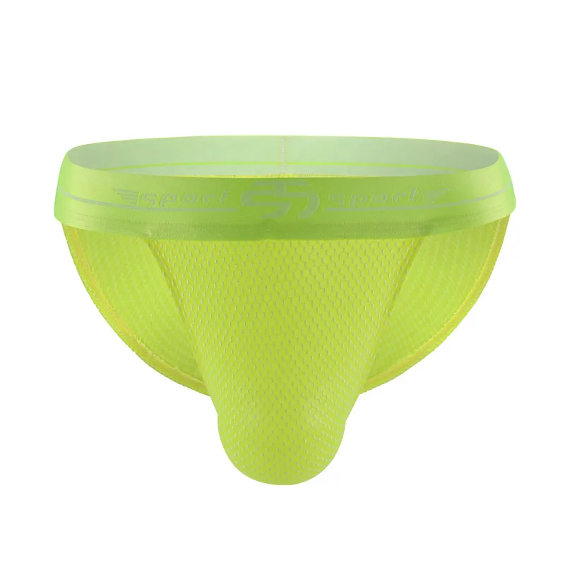 6PCS Men Underwear Sexy High Fork Low Waist Briefs Breathable Mens Slip Cueca Male Panties Wide Belt Underpants Briefs