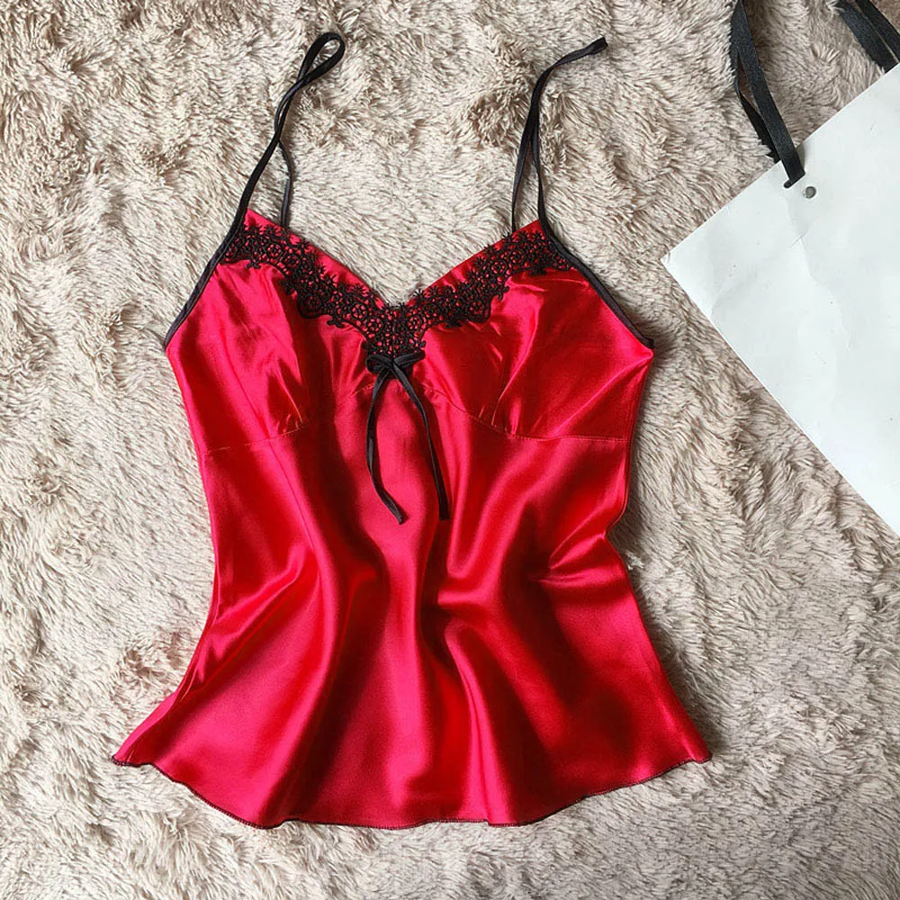 2019 женские пижамные комплекты 2 шт белье женская комбинация ночная рубашка