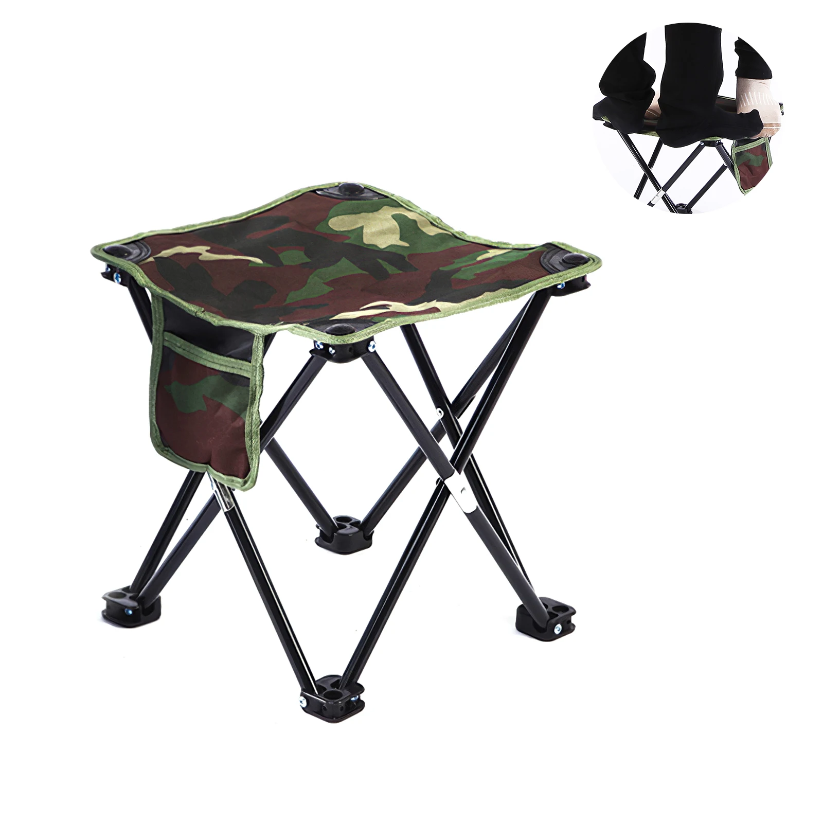 

New Chair Camping Stool Folding Fishing Chair Conveniently Carry The Oxford Cloth Seat With A Maximum Weight Outddor Stool