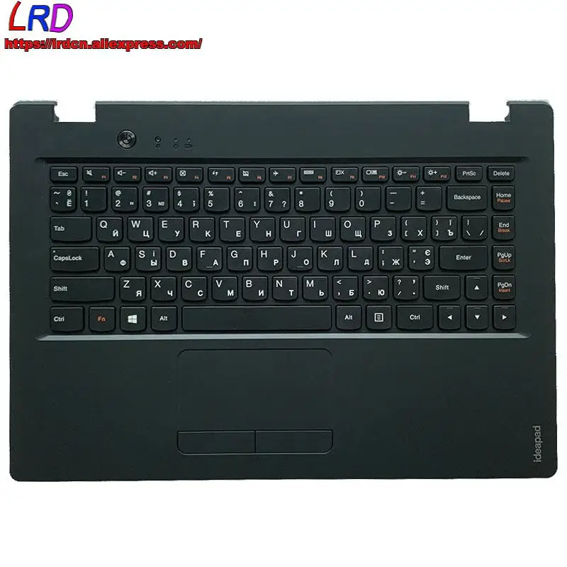 

New/orig Shell C Cover Palmrest Black Upper Case With Russia Keyboard Touchpad for Lenovo Ideapad 100S-14IBR Laptop 5CB0M97422