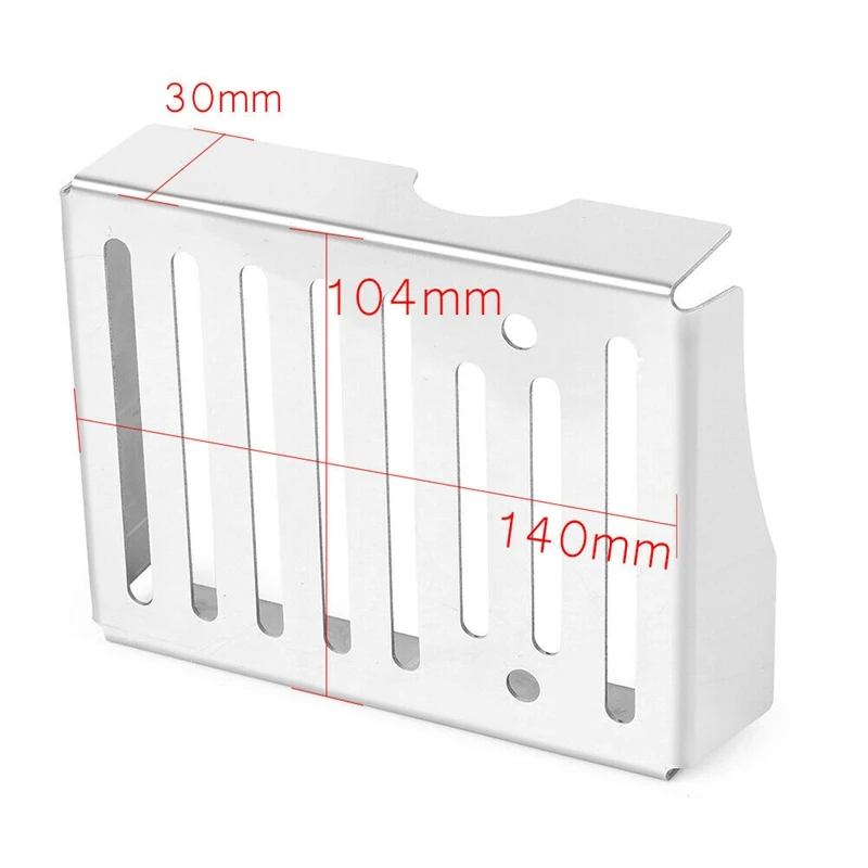 Лезвие мотоцикла полированный нержавеющий выпрямитель гриль защита для Kawasaki Vulcan