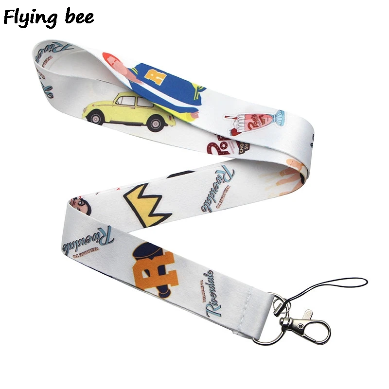 Flyingbee крутой шнурок для ключей держатель женский ремешок шейные ремешки ID карты