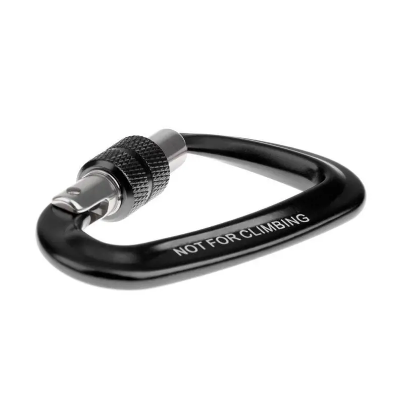 12KN Винт карабин из алюминиевого сплава d-образная петля для альпинизма Сумка
