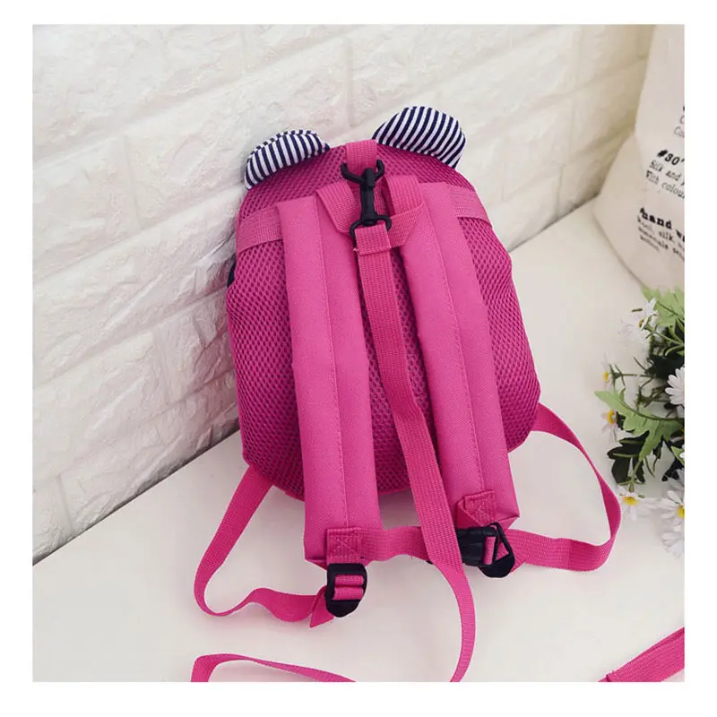 Милый мультяшный Мишка детский рюкзак с защитой от потери переносная школьная