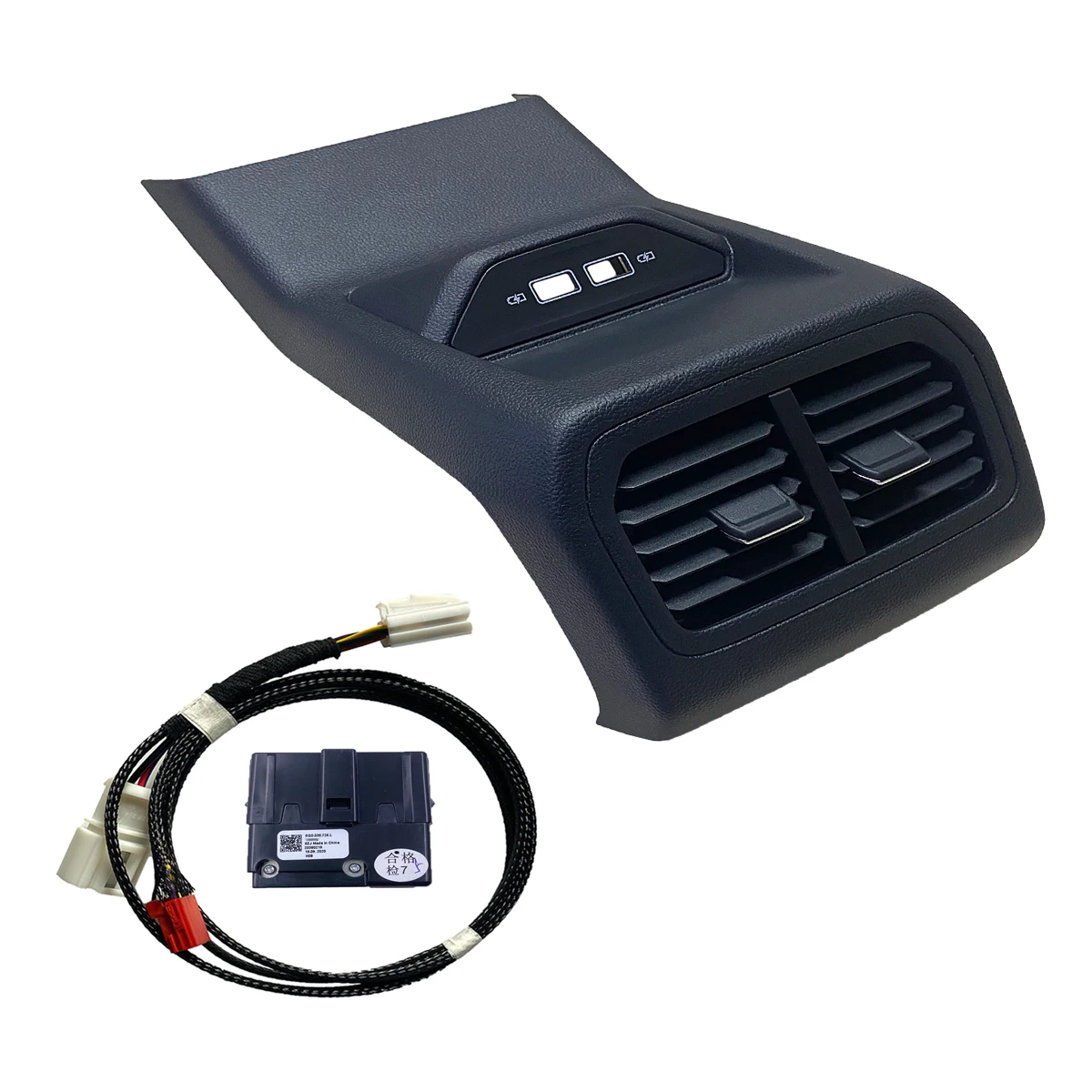 Новый задний подлокотник AC Outlet Vent с двойным USB зарядным интерфейсом для VW Bora MQB 2019