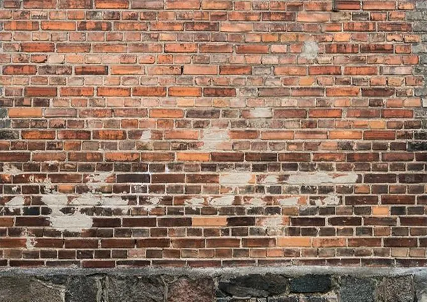 Настенная роспись классические ностальгические красные кирпичные обои 3D для