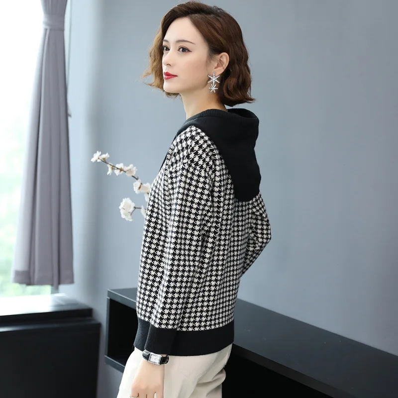 

Sweater Pullovers Women Oversize Ulzzang BF Unisex Couples Japanese Striped Knit Sweater Female New Winter Fashion Retro Daily