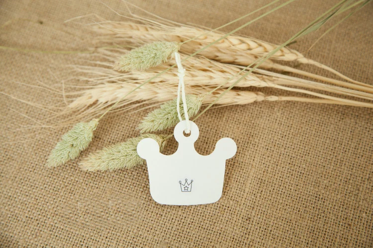 Крафт-бумажная бирка для короны подарочные бумажные карты ручной работы