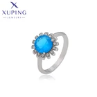 Xuping ювелирные изделия в форме цветка синтетический Кубический Цирконий кольцо для женщин стиль 16233