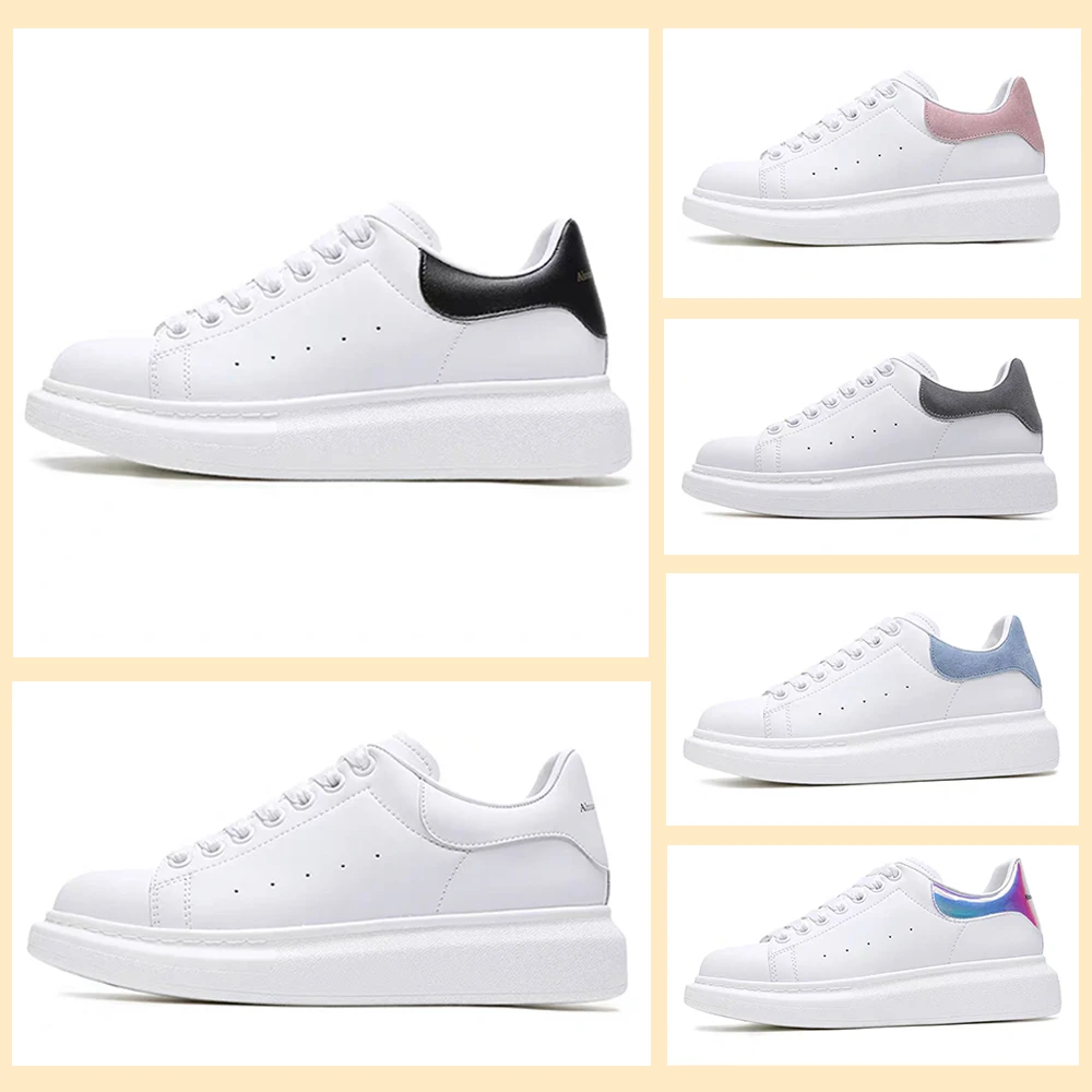 

Originele Alexander Schoenen Witte Schoenen Dames Classic Sneakers Unisex Mcqueen Sneakers Jeugd Mode 2021 Nieuwe Mannen