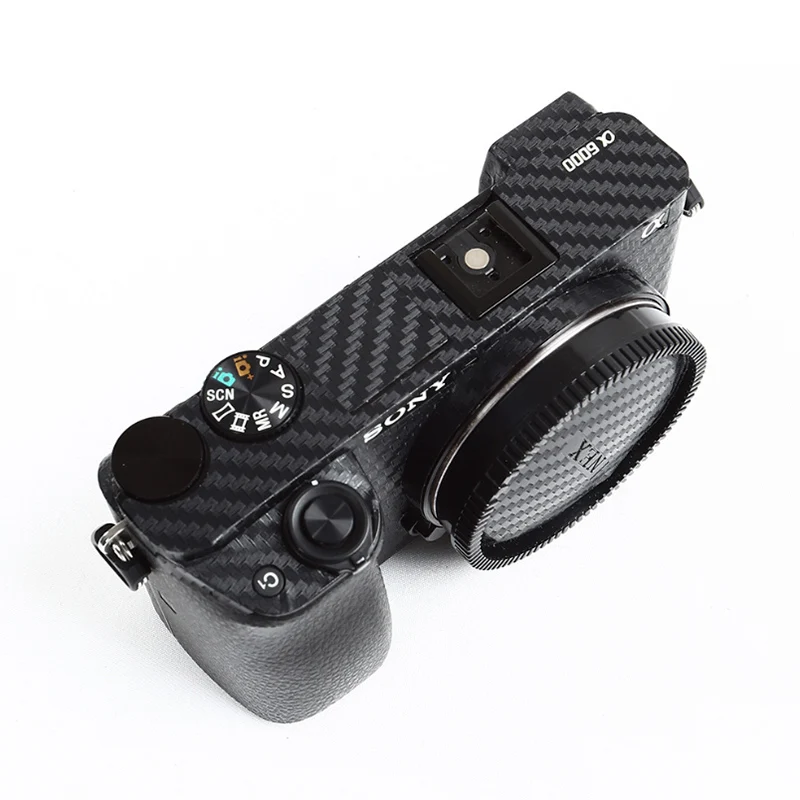 Из углеродного волокна с защитой от царапин защитная пленка для SONY A6000 A6100 A6300 A6400