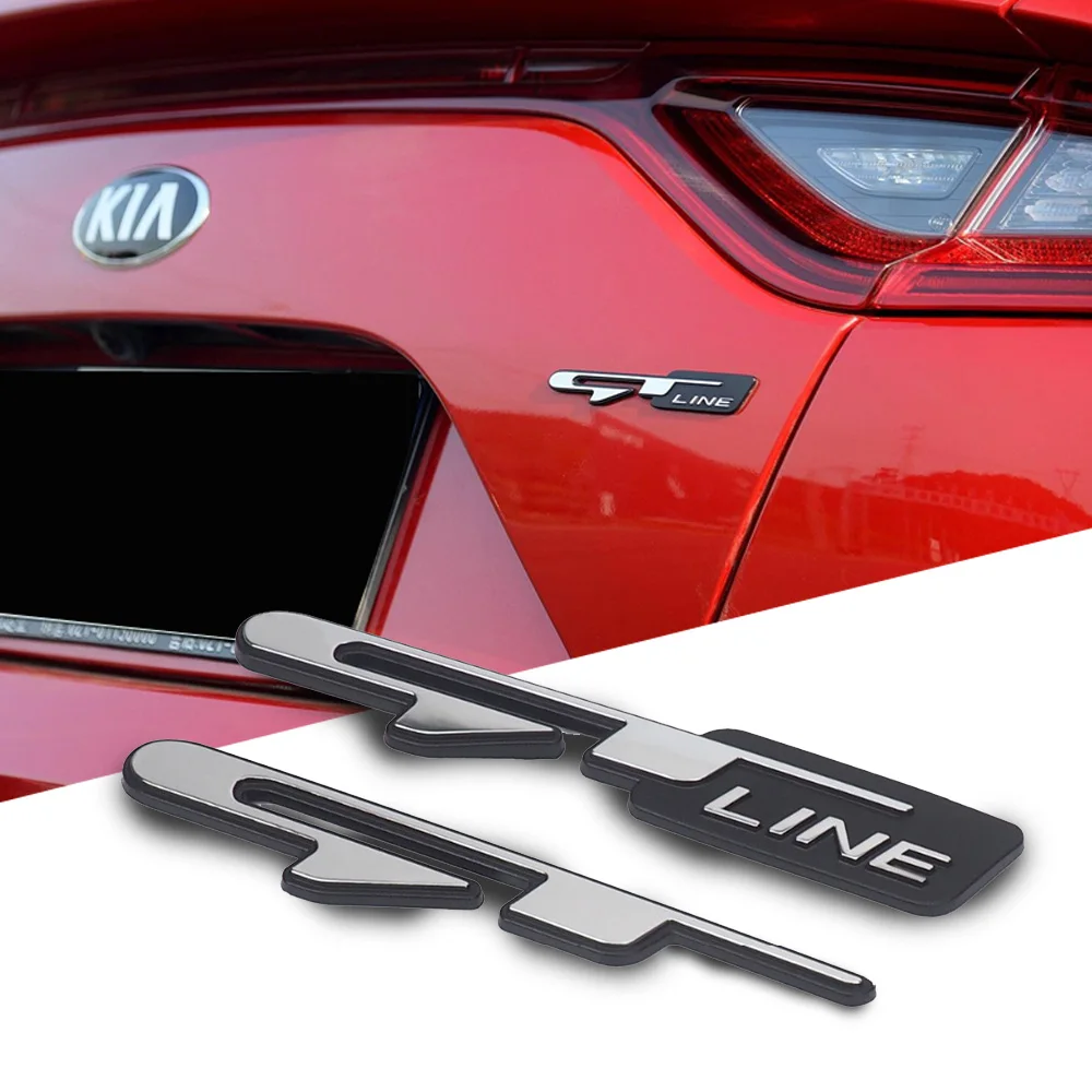 Автомобильные наклейки ABS автомобильные аксессуары для kia gt gtline ceed Forte RIO STINGER Seltos K3