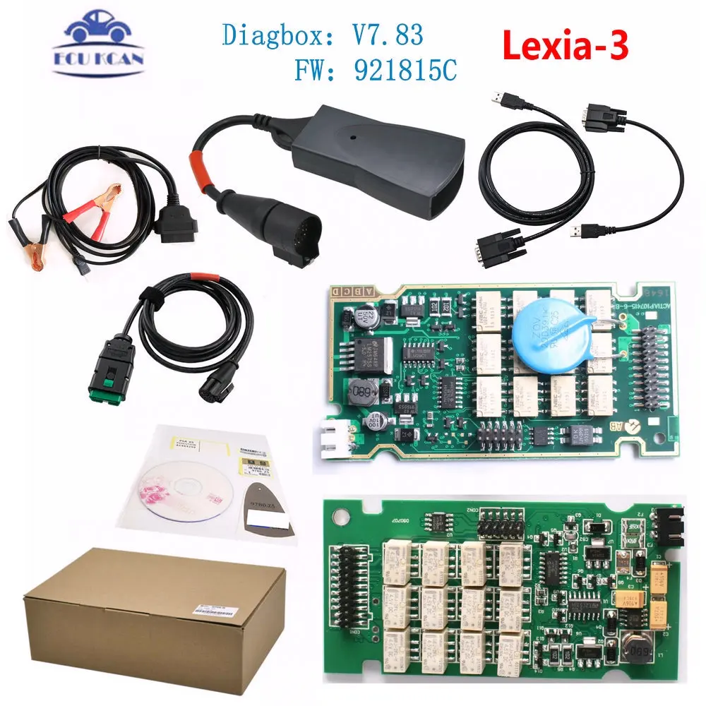 Высокое качество 921815C прошивка Lexia 3 полный чип Diagbox V7.83 Lexia3 Lexia 3 PP2000 диагностический инструмент для Citroen для peugeot