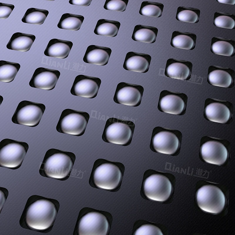 

QIANLI 3D black steel plant tin bead stencil for A7 A8 A9 A10 A11 A12 universal CPU imported tin steel net