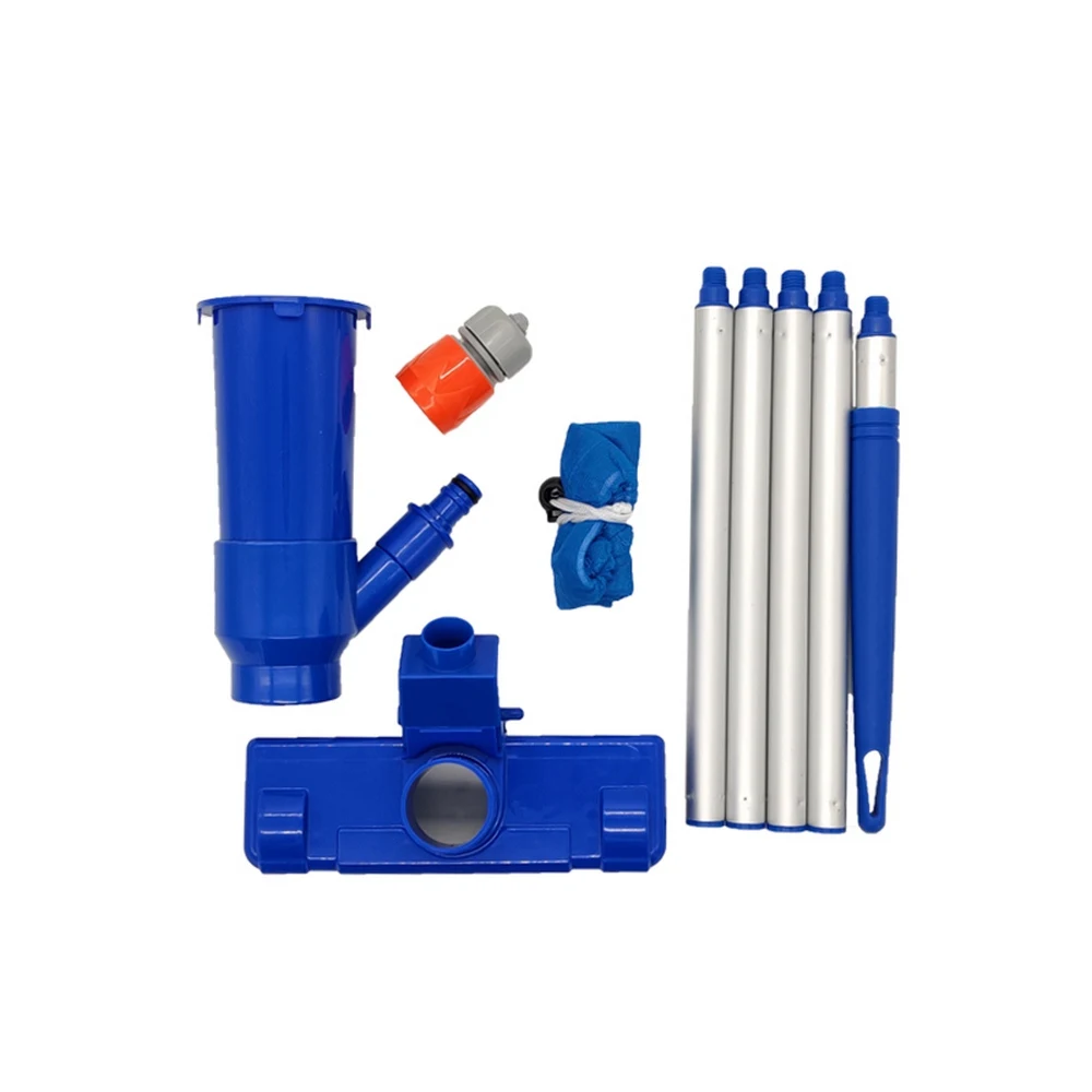 

Multifunction Swimming Pool Vacuum Cleaner Set Mini Jet Floating Objects Suction Fountain Pond Head Vacuum Brush Cleaner