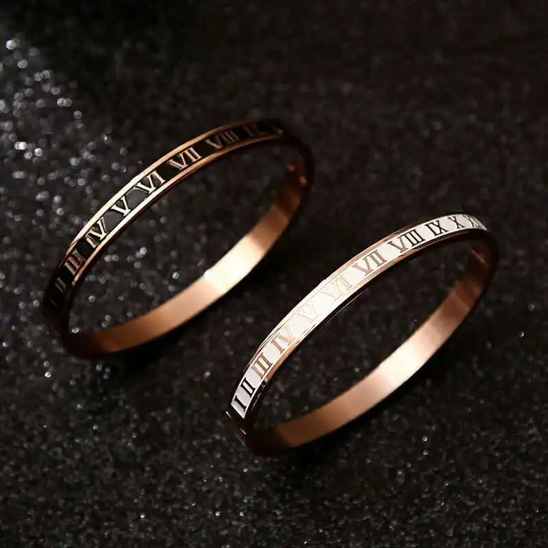 

High Quality Stainless Steel Roman Cuff Bangle Multiple Colors Bezel Dial Speed Bracelet Meter for Famous Watch Accessories