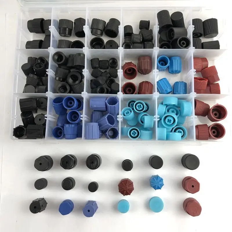 170 шт. универсальный A/C R134a R12 высоконизкий сердечник клапанов сервисный порт