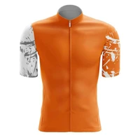 custom retro bike jersey aero men summer camisa ciclismo masculina cycling shirts maillot dresses maillot orange uniform hombre
