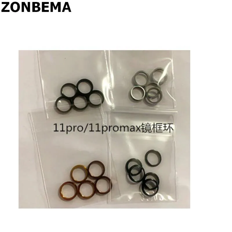 ZONBEMA 10 шт для задней панели объектива камеры украшенные металлическим кольцом