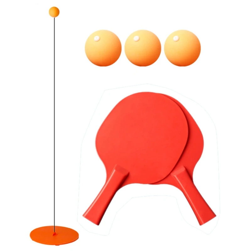 

Table Tennis Set Trainer Training Kids Ping-Pong Indoor Sport Game