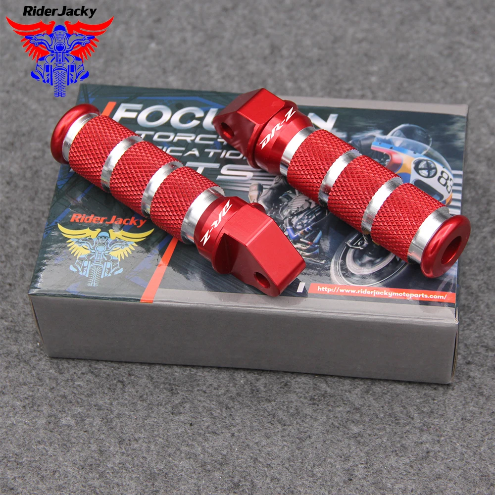 

Подножки RiderJacky для мотоцикла, Задние подножки с ЧПУ, спортивные подножки, подножки для Suzuki DRZ DR-Z 400 S & M 2000-2017 2016