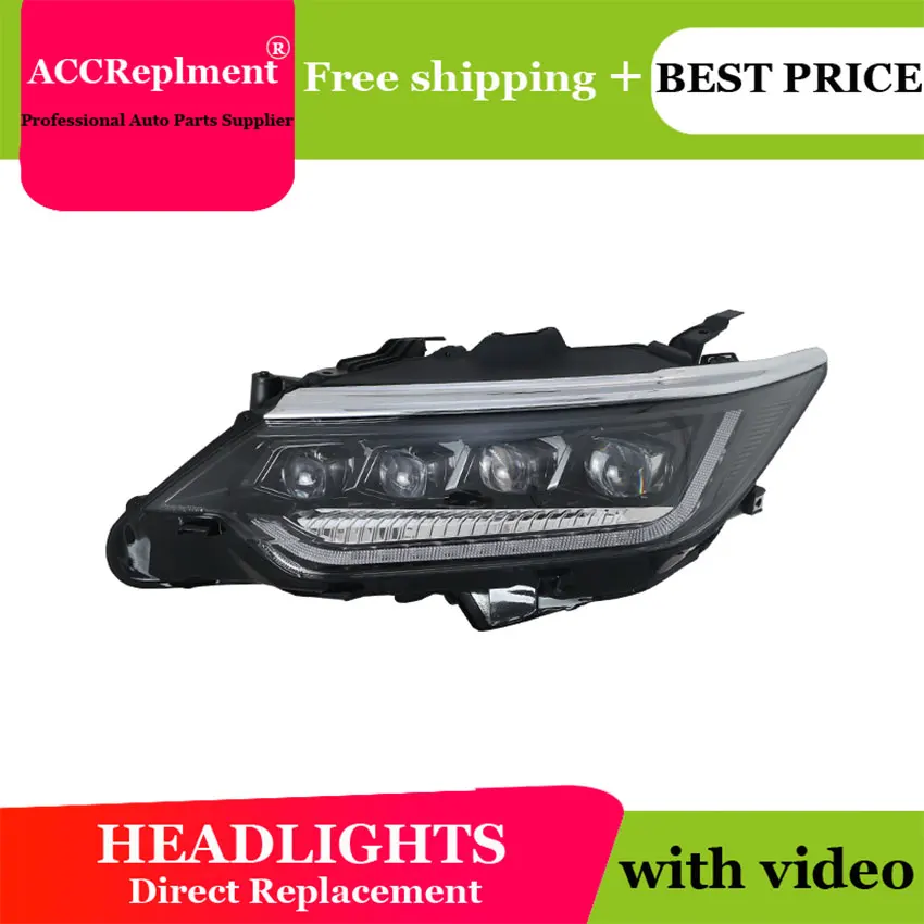 

Car Styling For Toyota Camry led headlights 2015-2017 Led head lamp ALL LED fog lights Daytime Running Lights