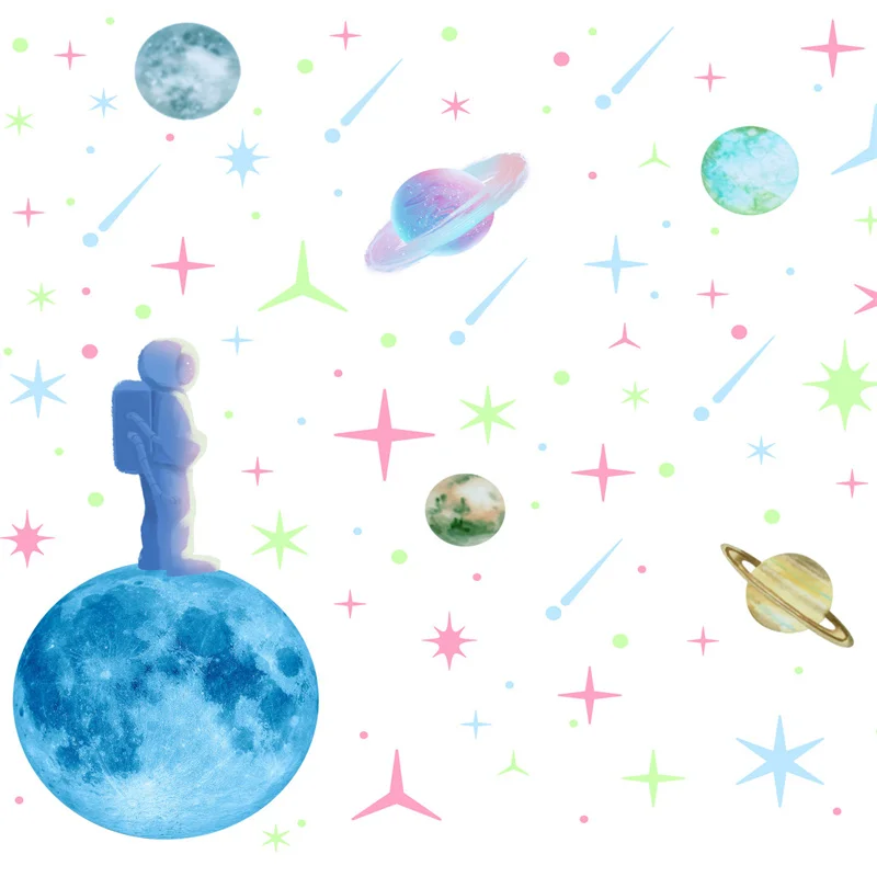 Zollor астронавт Луна и Вселенная фотосессия спальня гостиная детский сад