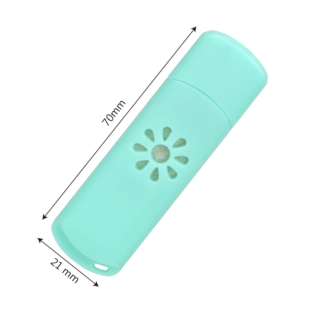 

USB LED Car Aromatherapy Diffuser Aroma Essential Oil Humidifier Auto Decoration without Essential Oil Mini Air Freshener