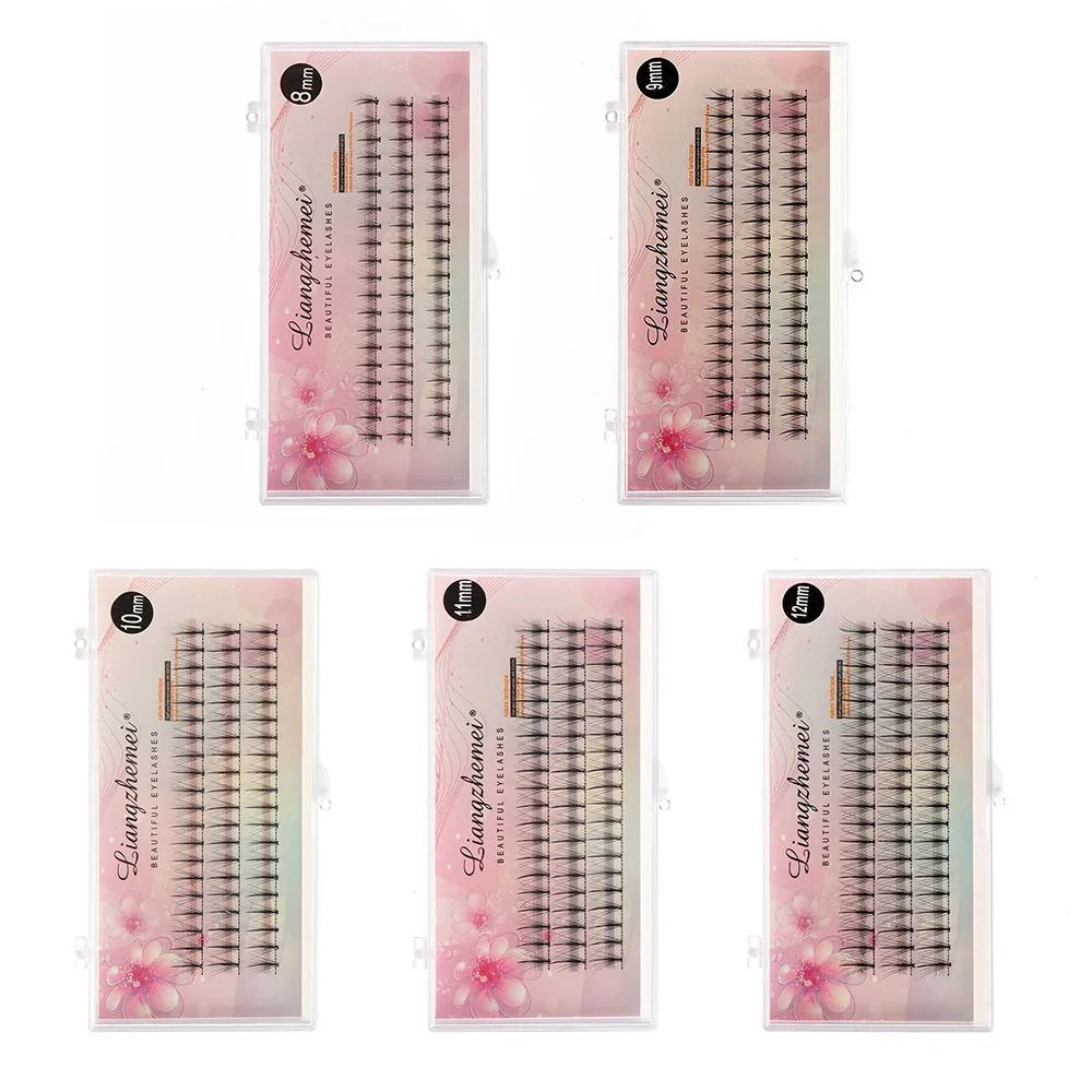 Накладные ресницы 60 кластеров/коробок накладные из искусственной норки с четким