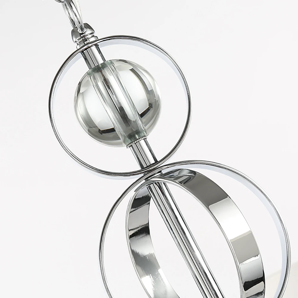 Новый современный светильник для гостиной люстра роскошный тканевый абажур