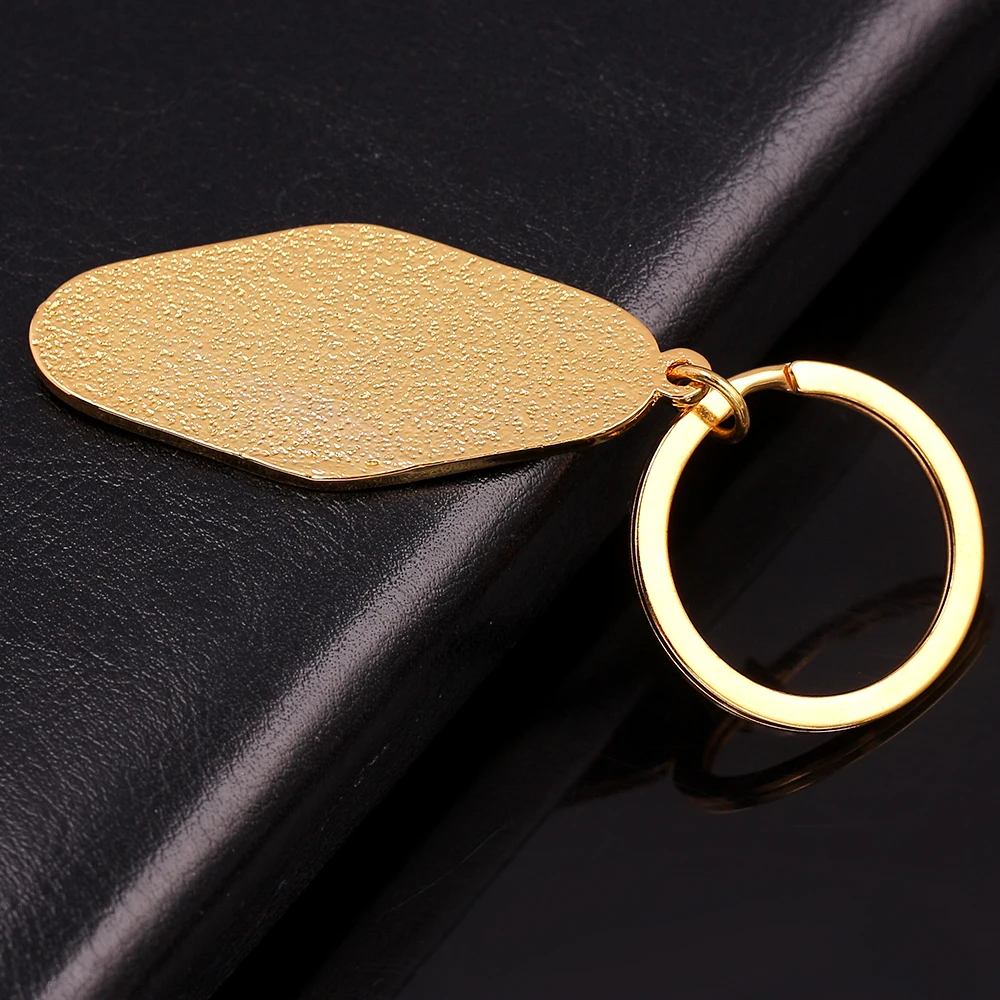 

Key chain Metal Green enamel The Great Northern Hotel Room Keychains Fashion Women Men Jewelry key ring