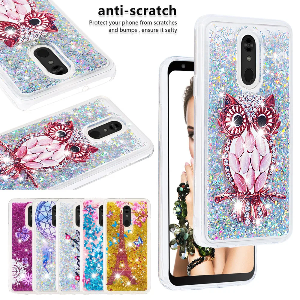 

Quicksand Case for LG W10 W30 K40 K12 Plus Stylo 5 X Power 3 Lv7 V40 ThinQ Aristo 2 K10 LV3 K8 2018 Stylus 4 Stylo 5 Phone Cover