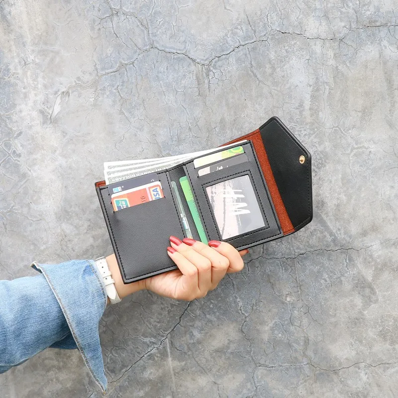 2019 Новинка женский кошелек Высокое качество PU короткий Европейский и