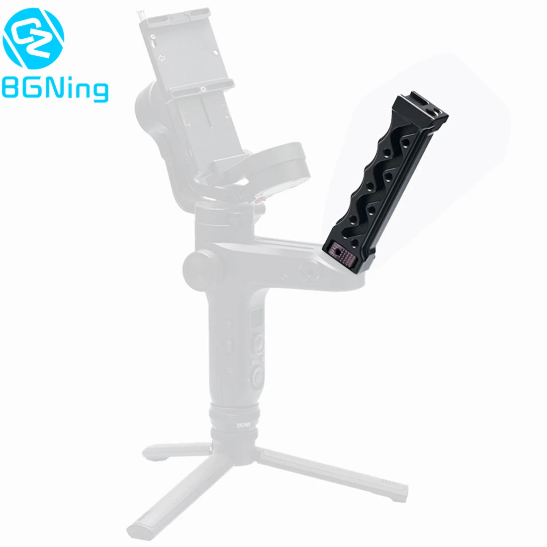 BGNing Aluminum Handle Grip Handbar Extended Handheld Support Monitor Mount for Zhiyun Weebill Lab Gimbal Stand Accessories | Электроника
