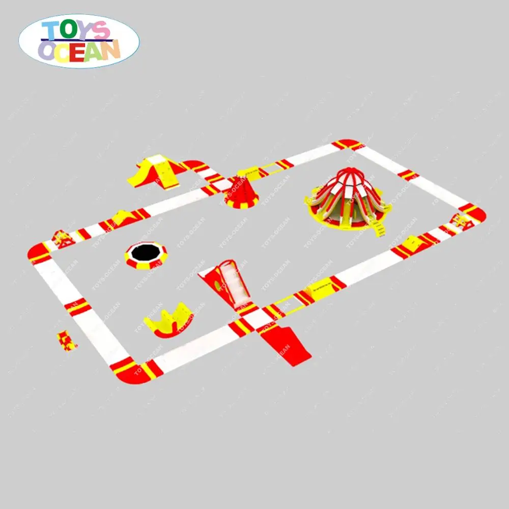 Гигантский надувной плавающий аквапарк для водных видов спорта|inflatable play park|inflatable