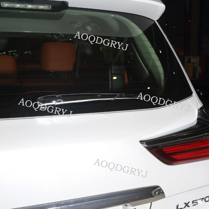 Глянцевые хромированные крышки для заднего багажника стеклоочистителя молдинг