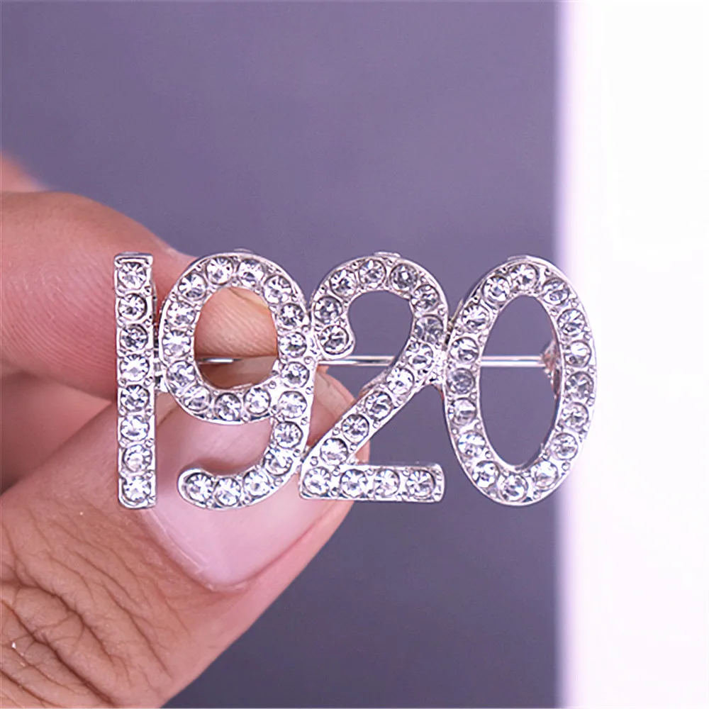 Греческие Буквы с посеребренным покрытием брошь Zeta Phi Beta 1920 | Украшения и