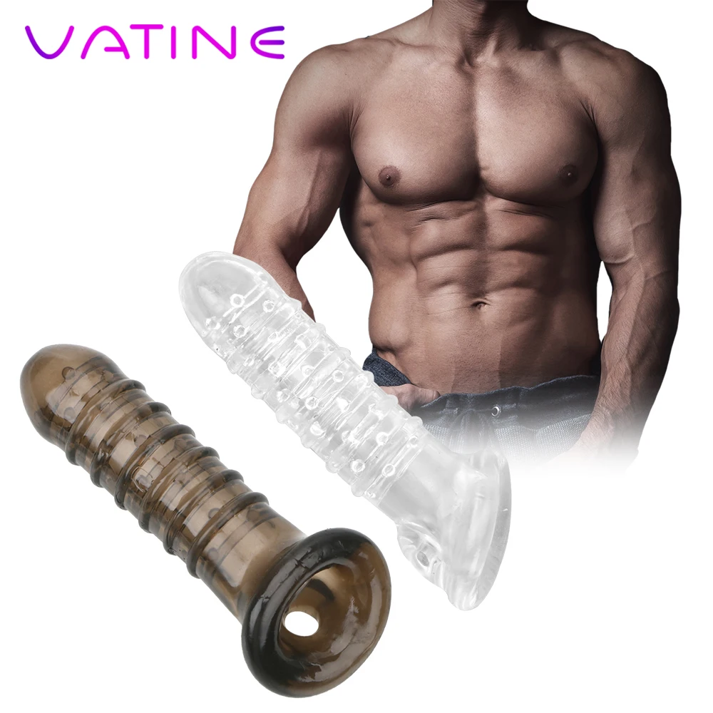 VATINE насадка на пенис кольцо секс игрушки для мужчин удлинитель пениса