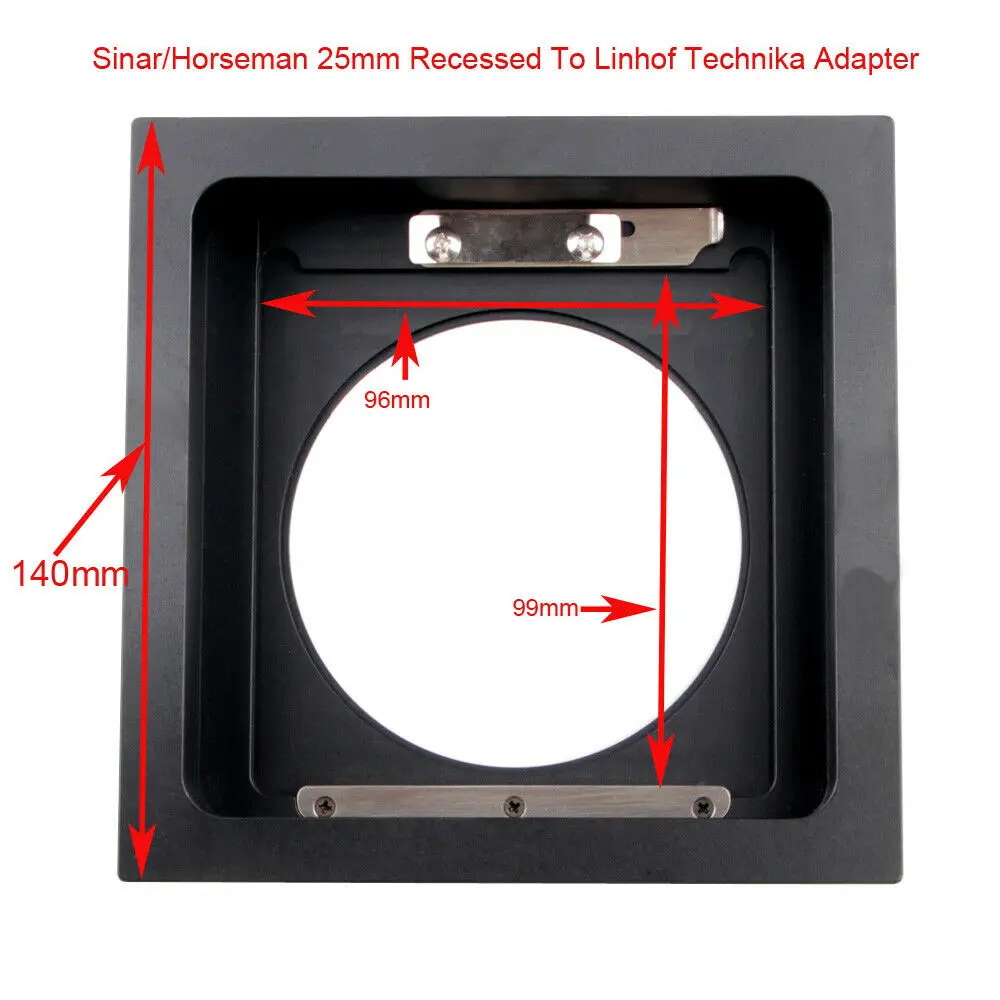 140x140 мм Sinar лошадиный встраиваемый адаптер для объектива Linhof Technika 4x5