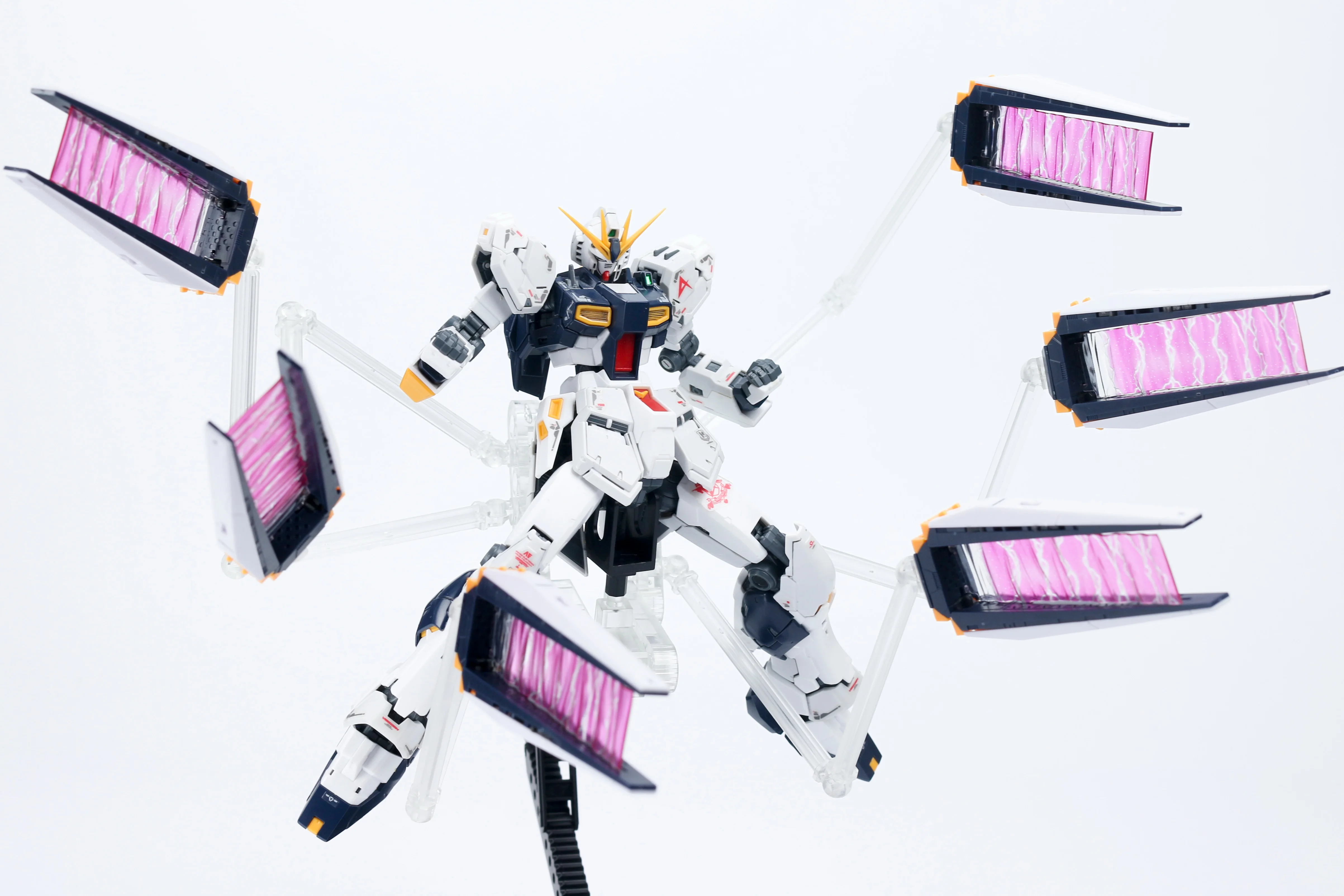 Эффективные Запчасти для RG 1:144 RX-93 Nu/Hi-nu Gundam запчасти с эффектом воронки | Игрушки и