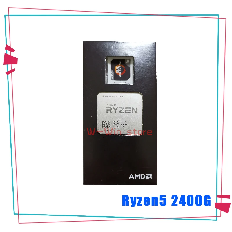 Процессор AMD Ryzen 5 2400G R5 2400G 3,6 GHz четырехъядерный Восьмиядерный процессор 65W процессор YD2400C5M4MFB разъем AM4