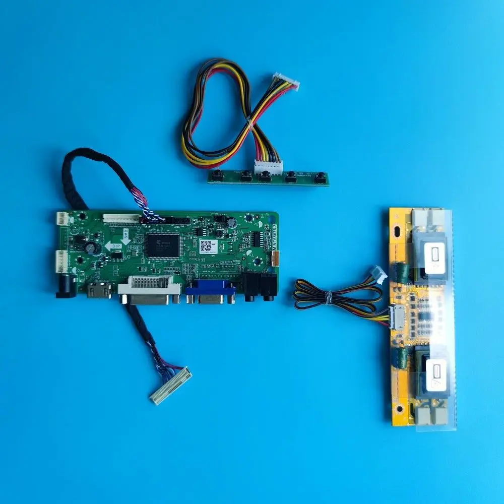 

Kit for M190A1-L07/L0A/L10 M190A1 1440X900 19" 30pin 4CCFL controller driver board screen panel VGA DVI HDMI-compatible Audio