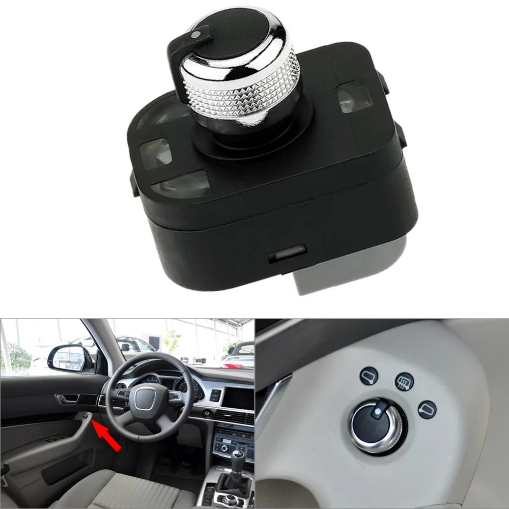 Ручка переключателя зеркала заднего вида для Audi A2 A3 A4 A6 4F0 959 565|4f0 565|mirror switchmirror knob |