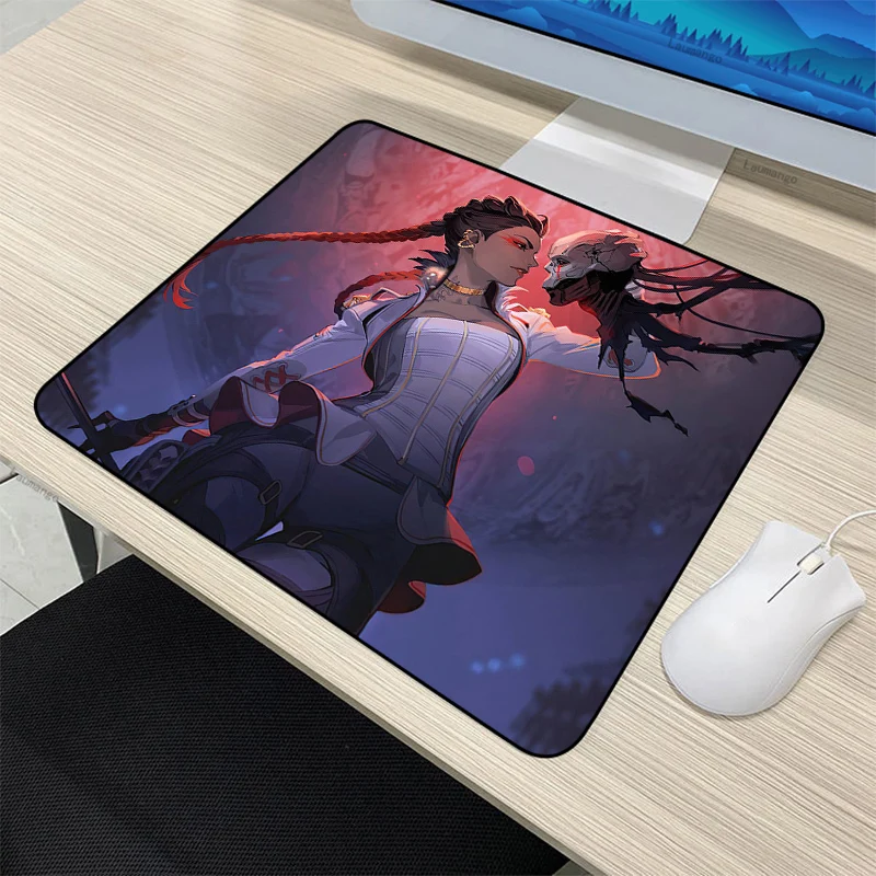

Small Gamer Pc Mouse Pad Apex Legends Desk Mat Mousepad Anime Gaming Accessories Keyboard Computer Table Laptop Varmilo Laptop