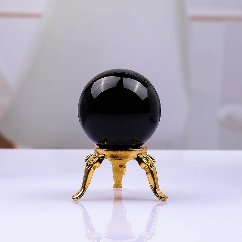 

Mini Multicolor Quartz Glass Ball Photography Crystal Ball Natural Magic Ball Healing Sphere FengShui Crystal Craft Home Decor