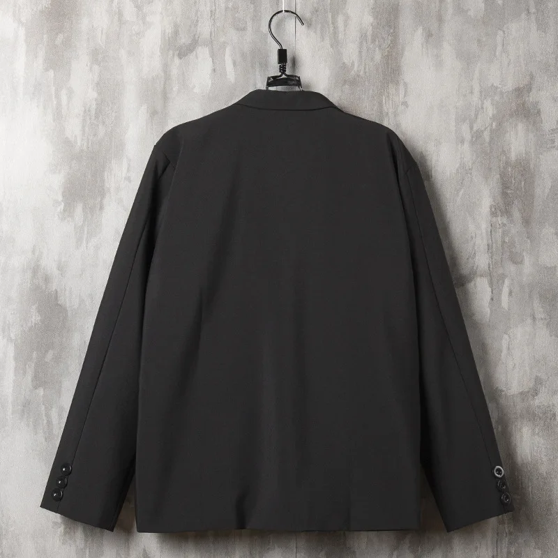 Tong chongfeng/мужской костюм куртка свободный серый Обувь унисекс Повседневное