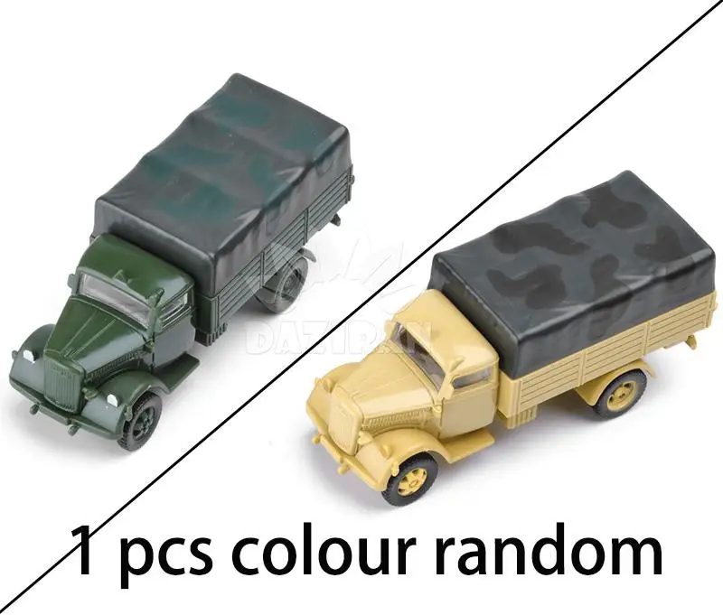 1 pcs random 4 шт. 1: 72 4D сборный грузовик США Humvee Германия грузовик пластик собрать военный автомобиль модель игрушки для песка стол игрушка - Цвет: 1 pcs random