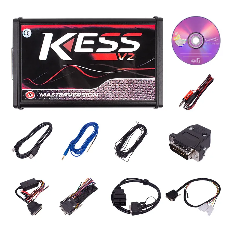 KESS V2 V2.47 V5.017 EU Red ECM Titanium KTAG V2.25 V7.020 4 LED Online Master Version BDM Frame ECU OBD2 автомобиль/грузовик