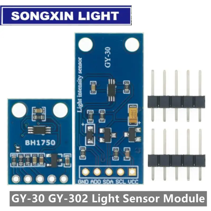 GY-302 GY-30 BH1750 BH1750FVI цифровой датчик оптической интенсивности модуля для arduino 3V-5V |